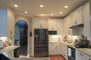 Custom White Kitchen